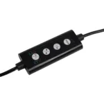 GLOBOSTAR® AQUARIUS 79678 Φωτιστικό Ενυδρείου με Ενσωματωμένο Χειριστήριο LED 12W 600lm 120° AC 220-240V Αδιάβροχο IP44 Πολύχρωμο RGBW Dimmable - Sanan SMD Chip - Μαύρο - Μ30 x Π11 x Υ3cm - 2 Χρόνια Εγγύηση - Image 9