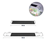 GLOBOSTAR® AQUARIUS 79680 Φωτιστικό Ενυδρείου με Ενσωματωμένο Χειριστήριο LED 19W 950lm 120° AC 220-240V Αδιάβροχο IP44 Πολύχρωμο RGBW Dimmable - Sanan SMD Chip - Μαύρο - Μ60 x Π11 x Υ3cm - 2 Χρόνια Εγγύηση - Image 7