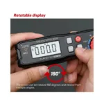 GloboStar® 79693 Ψηφιακό Φορητό Πολύμετρο TASI TA802A με Θήκη Προστασίας Μαύρο - Image 15