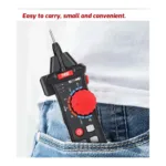 GloboStar® 79693 Ψηφιακό Φορητό Πολύμετρο TASI TA802A με Θήκη Προστασίας Μαύρο - Image 16