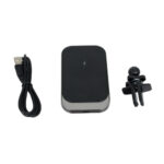 GloboStar® 79695 Μαγνητική Βάση Κινητού Αυτοκινήτου Max 15W USB σε USB Type-C με Κλιπ στον Αεραγωγό - Ασύρματη Φόρτιση MagSafe QuickCharge 3.0 - Image 6