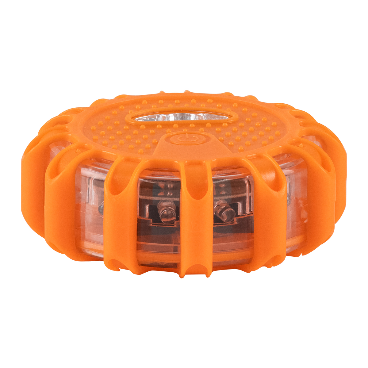 GloboStar® 79697 Φορητός Μαγνητικός Φάρος Οχημάτων - Ασφαλείας Έκτακτης Ανάγκης 2W 140lm με Φακό - Μπαταρίας 3xAAA (δεν Περιλαμβάνονται) Αδιάβροχος IP67 Κόκκινο - Ψυχρό Λευκό 6000K Φ10 x Υ3.5cm - Image 2