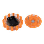 GloboStar® 79697 Φορητός Μαγνητικός Φάρος Οχημάτων - Ασφαλείας Έκτακτης Ανάγκης 2W 140lm με Φακό - Μπαταρίας 3xAAA (δεν Περιλαμβάνονται) Αδιάβροχος IP67 Κόκκινο - Ψυχρό Λευκό 6000K Φ10 x Υ3.5cm - Image 8