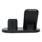 GloboStar® 79698 Επιτραπέζια Σταθερή Βάση Ασύρματης Φόρτισης Fast Charging για Κινητά - Earphones - Smart Watches 3 Καναλιών - 1 Channel 15W Max (Phone) - 2 Channel 3W (Airpod) - 3 Channel 2W (Watch) - Image 5