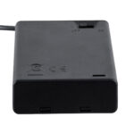 GloboStar® 79791 Box Τροφοδοσίας για Γιρλάντες LED USB 2.0 DC 5V με Μπαταρίες 3 x AA (Δεν Περιλαμβάνονται) & Διακόπτη On/Off - Μαύρο - Image 5