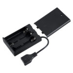 GloboStar® 79791 Box Τροφοδοσίας για Γιρλάντες LED USB 2.0 DC 5V με Μπαταρίες 3 x AA (Δεν Περιλαμβάνονται) & Διακόπτη On/Off - Μαύρο - Image 6