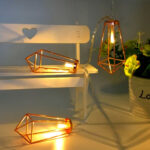 79803 Διακοσμητική Γιρλάντα Bronze Cone 1.5 Μέτρα με Διακόπτη On/Off - 10 LED 1W με Μπαταρίες 3xAA & Διάφανο Καλώδιο IP20 Θερμό Λευκό 2700K Μ1.5m - Image 5