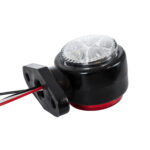 GloboStar® 79923 Ζευγάρι Πλευρικά Φώτα Όγκου Κέρατο Φορτηγών LED 6W DC 10-30V Λευκό - Κόκκινο - Αδιάβροχα IP66 - Μ8 x Π5 x Υ8cm - 1 Χρόνο Εγγύηση - Image 3