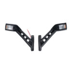 GloboStar® 79924 Ζευγάρι Πλευρικά Φώτα Όγκου Φορτηγών LED 6xSMD2835 DC24V 3W 200lm IP66 Πορτοκαλί & 6000K & Κόκκινο - Μ6.5 x W3 x H1.8cm - Image 2