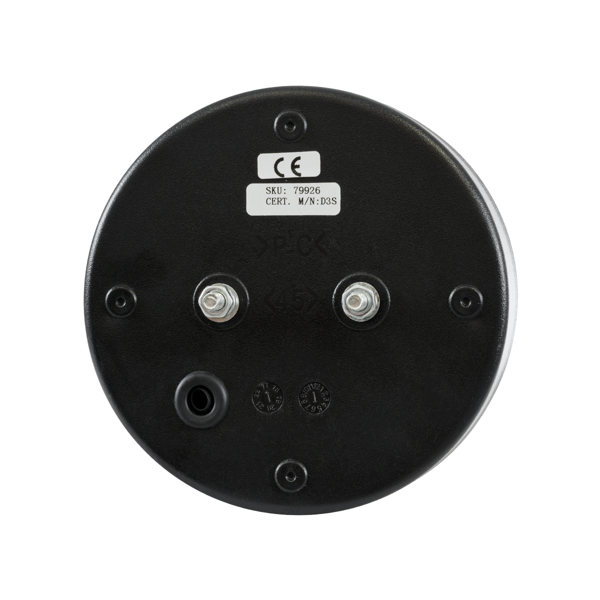 GloboStar® 79926 Φανάρι Universal για Τρέιλερ LED 10W - DC 12V - Κόκκινο - Πορτοκαλί - Αδιάβροχο IP66 - Φ13.5 x Υ5.5cm - 2 Χρόνια Εγγύηση - Image 3