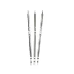GloboStar® 79949 Drillpro T12 ΣΕΤ 3 Κεφαλών για Κολλητήρι - Σταθμού Συγκόλλησης Συμβατές με Μοντέλα HAKKO FX951 & FX952 και για Άλλα Μοντέλα