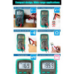 GloboStar® 79982 Ψηφιακό Πολύμετρο Proskit MT-1210 με Θήκη Προστασίας - Οθόνη 3 ½ - Buzzer και Βοηθητικό Φωτισμό - Image 9