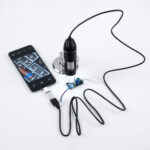 GloboStar® 79995 Digital Electron Microscope With 8 LED - Ψηφιακό Ηλεκτρονικό Μικροσκόπιο με 8 LED USB & Type-C Adapter DC 5v x1600 Zoom Mode - Video Camera 2MP 1600x1200 Φ3.5 x Υ12cm - Image 11