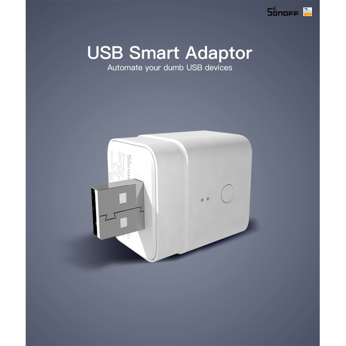 GloboStar® 80014 SONOFF MICRO-R2 - Wi-Fi Smart Switch 5V USB Smart Adaptor - Image 10