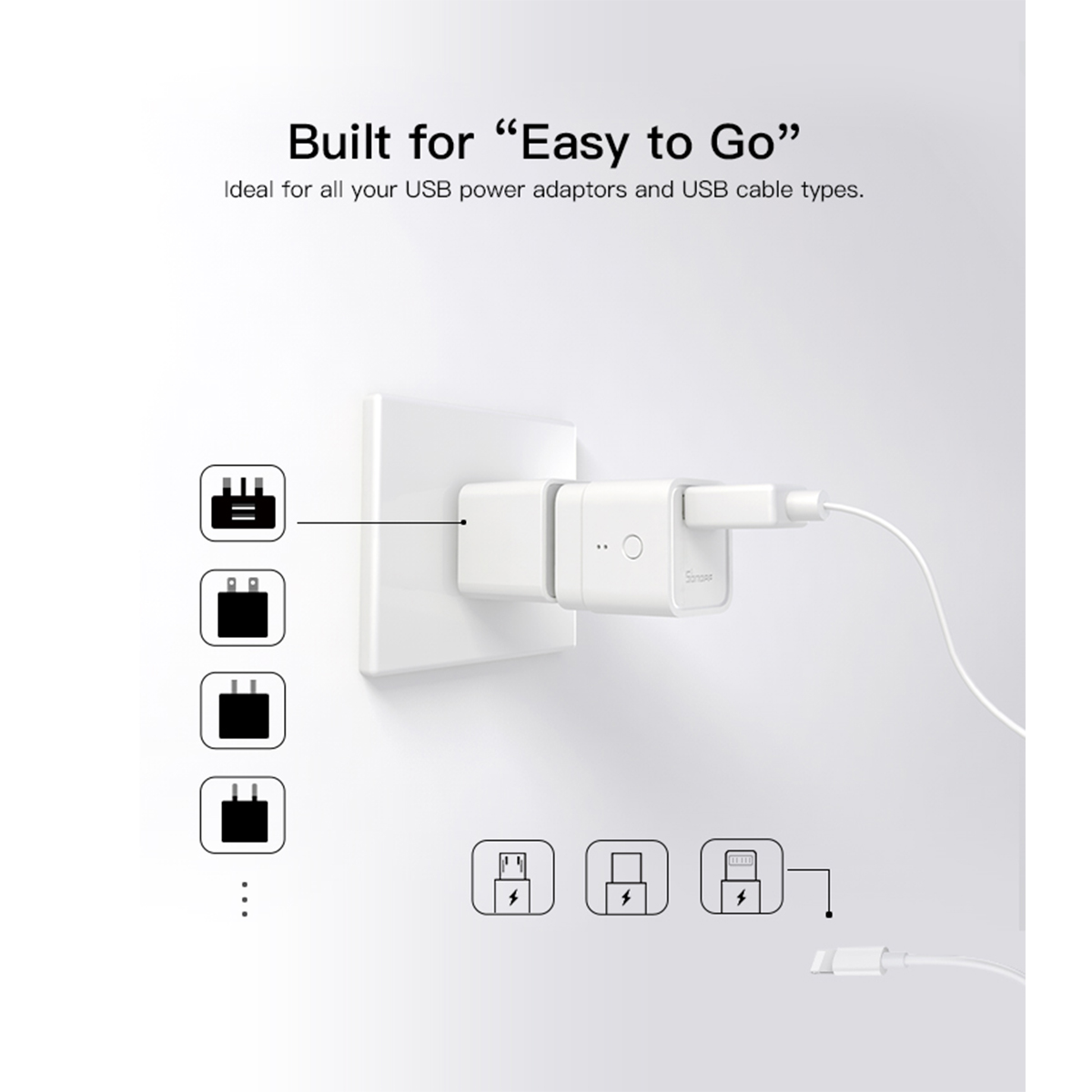 GloboStar® 80014 SONOFF MICRO-R2 - Wi-Fi Smart Switch 5V USB Smart Adaptor - Image 14