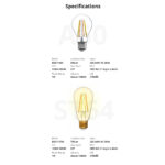 GloboStar® 80027 SONOFF B02-F-A60-R2 - Wi-Fi Smart LED Filament Bulb E27 A60 7W 806lm AC 220-240V CCT Change from 2200K to 6500K Dimmable - Image 14
