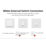 GloboStar® 80045 SONOFF ZBMINI-R3 - Zigbee Wireless Smart Switch Two Way Dual Relay - 2 Output Channel - Image 10