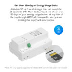 GloboStar® 80055 SONOFF SPM-MAIN - Wi-Fi Smart Stackable Power Meter Main Unit - Image 14