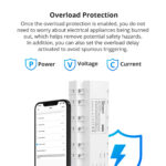 GloboStar® 80056 SONOFF SPM-4RELAY - Wi-Fi Smart Stackable Power Meter - Image 12