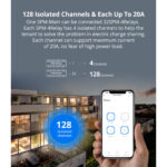 GloboStar® 80056 SONOFF SPM-4RELAY - Wi-Fi Smart Stackable Power Meter - Image 13