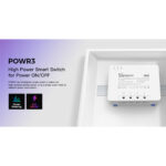 GloboStar® 80060 SONOFF POWR3 - Wi-Fi Smart High Power Switch - 25A/5500W - Image 5