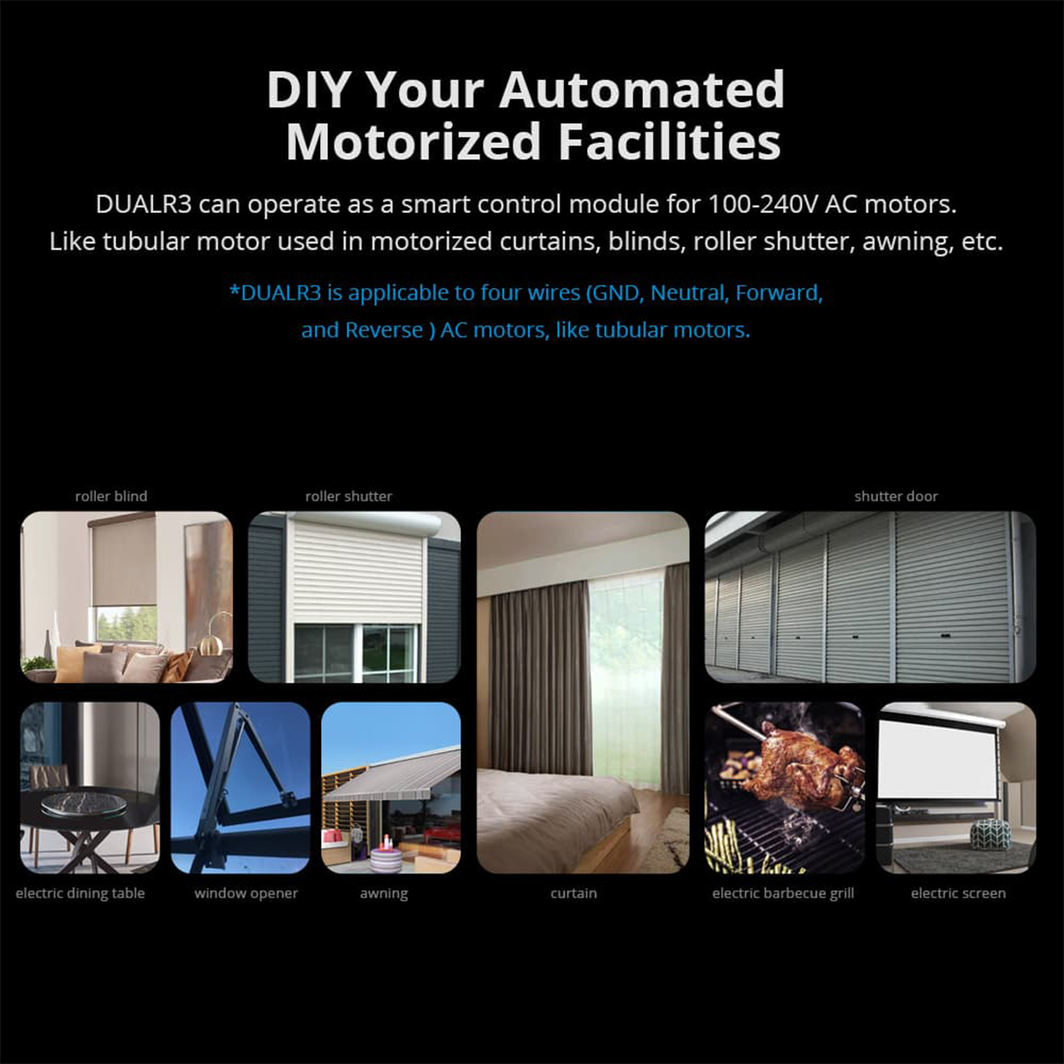 GloboStar® 80062 SONOFF DUALR3 Lite - Wi-Fi Smart Dual Relay Two Way Power Metering - Smart Switch - Image 5