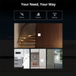 GloboStar® 80065 SONOFF T2EU1C-RF - 433MHz Wireless Smart Wall Touch Button Switch 1 Way - RF Series - Image 9