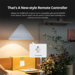 GloboStar® 80066 SONOFF T2EU2C-RF - 433MHz Wireless Smart Wall Touch Button Switch 2 Way - RF Series - Image 7