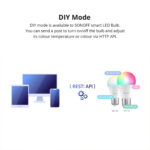 GloboStar® 80071 SONOFF B02-BL-A60 - LED BULB E27 A60 806lm 9W WiFi+Bluetooth CW (Cool White + Warm white) Dimming Smart Bulb 2700K-6500K - Image 14