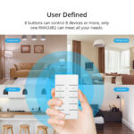 GloboStar® 80074 SONOFF RM433R2 - Remote Controller RF 433Mhz 8 Key (Battery Included) - Image 5