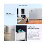 GloboStar® 80078 SONOFF TH Elite THR320D Smart WiFi Temperature and Humidity Control RJ9 4P4C AC 100-240V MAX 20A - Image 8