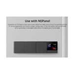 GloboStar® 80088 SONOFF M5-2C-80 SwitchMan Mechanical Smart Switch WiFi & Bluetooth AC 100-240V Max 10A 2200W (5A/Way) 2 Way - Image 12