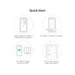 GloboStar® 80093 SONOFF R5-3C Free Wiring eWeLink Remote Switchman Smart Wall Stick-On Switch WiFi With 2 x Battery 3V 2032 3 Way - Image 13