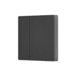 GloboStar® 80093 SONOFF R5-3C Free Wiring eWeLink Remote Switchman Smart Wall Stick-On Switch WiFi With 2 x Battery 3V 2032 3 Way