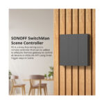 GloboStar® 80093 SONOFF R5-3C Free Wiring eWeLink Remote Switchman Smart Wall Stick-On Switch WiFi With 2 x Battery 3V 2032 3 Way - Image 4