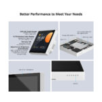 GloboStar® 80095 SONOFF NSPanel86PW Wi-Fi & Zigbee 3.0 Smart Scene Wall Switch (86/EU Type) - AC 100-240V - Integrated HMI Touch Panel - Smart Controller & Gateway for All Smart Devises - Image 7