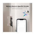 GloboStar® 80105 SONOFF S-CAM Slim Smart Home Security Camera WiFi 2.4GHz 1080P 130° Two Way Audio - Local & Cloud Storage - Nigh Vision - Motion Detection - Motion Alarm DC 5V 1A - Image 7