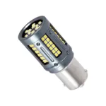 GloboStar® 1156 - BA15S - P21W 81270 Λάμπα Αυτοκινήτου & Φορτηγού LED  3rd Generation Can-Bus Extreme Truck Series 84xSMD3030 9.6W 1440lm 360° DC 12-48V IP20 Φ2 x Υ5cm Ψυχρό Λευκό 6000K