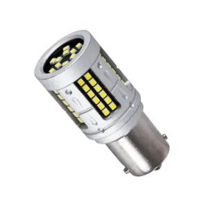 GloboStar® 1156 - BA15S - P21W 81275 Λάμπα Αυτοκινήτου & Φορτηγού LED  3rd Generation Can-Bus Extreme Truck Series 72xSMD3030 7W 1050lm 360° DC 12-36V IP20 Φ2 x Υ5cm Ψυχρό Λευκό 6000K