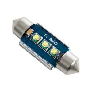 GloboStar® C5W 81325 Λάμπα Αυτοκίνητου 36mm FESTOON  3rd Generation Can-Bus Extreme Series LED 3 CREE XBD 7.5W 1058lm 120° DC 12V IP20 Ψυχρό Λευκό 6000K