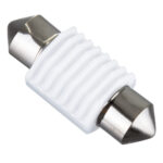 GloboStar® C5W 81332 Λάμπα Αυτοκινήτου & Φορτηγού 31mm FESTOON  3rd Generation Can-Bus Extreme Truck Series LED 2 SMD 3030 3W 100lm 120° DC 12-24V IP20 Ψυχρό Λευκό 6000K