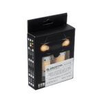 GloboStar® 1156 - BA15S - P21W 81477-B Λάμπες Αυτοκινήτου LED  3rd Generation Can-Bus Extreme Series 150xSMD2016 28W 2240lm 360° DC 12-16V IP20 Φ2.1 x Υ5.5cm Πορτοκαλί - Σετ 2 Τεμαχίων σε Box