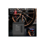GloboStar® 81490 Φορητή Επαναφορτιζόμενη Ψηφιακή Τρόμπα - Κομπρέσορας Αέρος Αυτοκινήτου & Μοτοσυκλέτας - με Οθόνη LCD & Ενσωματωμένη Επαναφορτιζόμενη Μπαταρία Λιθίου 7800 mAh - Πίεση Αέρος Max 150 PSI - 5 Προγράμματα - Φακό LED - Power Bank με έξοδο USB 2.0 - Φορτιστή Αυτοκινήτου - Μ11.5 x Π5 x Υ13cm - 3 Χρόνια Εγγύηση - Image 8