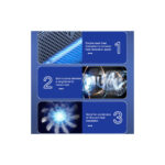 GloboStar® 81490 Φορητή Επαναφορτιζόμενη Ψηφιακή Τρόμπα - Κομπρέσορας Αέρος Αυτοκινήτου & Μοτοσυκλέτας - με Οθόνη LCD & Ενσωματωμένη Επαναφορτιζόμενη Μπαταρία Λιθίου 7800 mAh - Πίεση Αέρος Max 150 PSI - 5 Προγράμματα - Φακό LED - Power Bank με έξοδο USB 2.0 - Φορτιστή Αυτοκινήτου - Μ11.5 x Π5 x Υ13cm - 3 Χρόνια Εγγύηση - Image 11