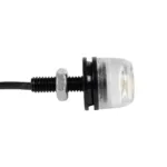 GLOBOSTAR® PLATELIGHT 81632 Φως Πινακίδας & DRL LED 3W/6W 270lm/540lm 120° DC 12V Αδιάβροχο IP65 Ψυχρό Λευκό 6000K - Μαύρο - Μ1.8 x Π3.8 x Υ1.8cm / Q0.5cm - Πακέτο 2 Τεμαχίων - 1 Χρόνο Εγγύηση - Image 3
