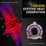 GloboStar® 81665 H4 Extreme Line KIT Βασικού Φωτισμού Αυτοκινήτου & Μοτοσυκλέτας 3rd Generation Can-Bus Extreme Series LED CREE CXB COB 60W 6400lm DC 9-32V Αδιάβροχο IP67 Ψυχρό Λευκό 6000K - Image 5