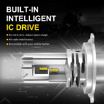 GloboStar® 81665 H4 Extreme Line KIT Βασικού Φωτισμού Αυτοκινήτου & Μοτοσυκλέτας 3rd Generation Can-Bus Extreme Series LED CREE CXB COB 60W 6400lm DC 9-32V Αδιάβροχο IP67 Ψυχρό Λευκό 6000K - Image 6