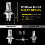 GloboStar® 81665 H4 Extreme Line KIT Βασικού Φωτισμού Αυτοκινήτου & Μοτοσυκλέτας 3rd Generation Can-Bus Extreme Series LED CREE CXB COB 60W 6400lm DC 9-32V Αδιάβροχο IP67 Ψυχρό Λευκό 6000K - Image 8