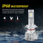 GloboStar® 81666 H7 M4 Line KIT Βασικού Φωτισμού Αυτοκινήτου & Μοτοσυκλέτας 3rd Generation Can-Bus Extreme Series LED CREE CXB COB 60W 6400lm DC 9-32V Αδιάβροχο IP68 Ψυχρό Λευκό 6000K - Image 5