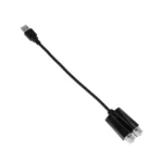 GloboStar® 81845-DUAL Διακοσμητικό Φωτιστικό Ειδικών Φωτορυθμικών Εφέ PARTY Disco LASER DC 5V με Καλώδιο Τροφοδοσίας USB Κόκκινο IP20 Μ3.5 x Π3.5 x Υ21.5cm - Image 2